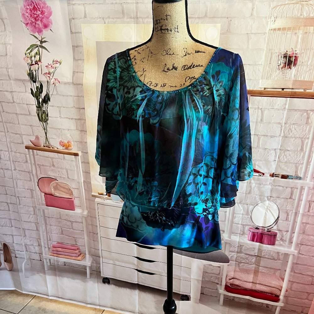 Sheer, Classy Wide Band Top